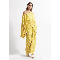 Yellow Pol-Ka Dot Summer Set