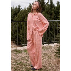 Peachy Stretch Pants Set 