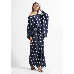 Navy Pol-Ka Dot Summer Set