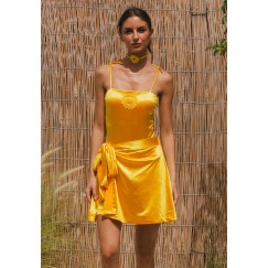 Metallic Swimsuit - Yellow