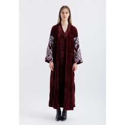 Glam Sleeves Burgundy