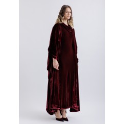 Ruby Velvet Cape