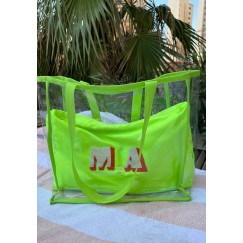 Customized Neon Beach Bag