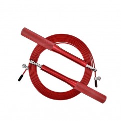 Hima Adjustable Red Aluminum Jump Rope