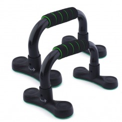 Hima Fitness Push-Up Stands Bar - Black