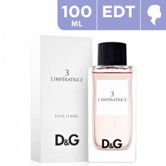 Dolce & Gabbana 3 LImperatrice Pour Femme For Her EDT 100 ml