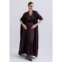 Burgundy Vest Shine Set