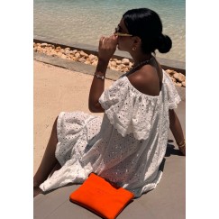 Off Shoulder Summer Coverup / Dress - 35 inch