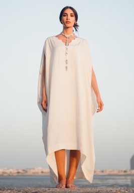 Pearla Cream Dress
