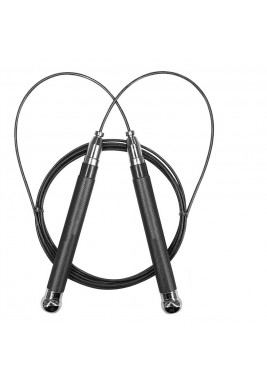 Hima - Adjustable Aluminum Jump Rope - Black