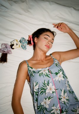 Multiple Colors Floral Nighty