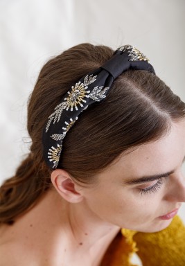 Black Hand Work Headband