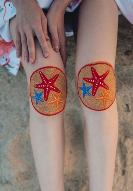 Star Fish Knee Cover for Tanning