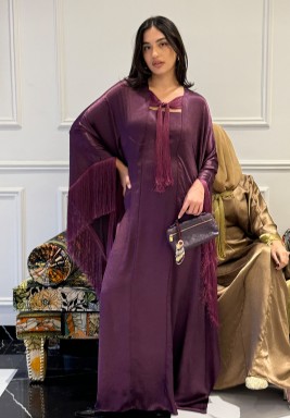 Purple Fawn Kaftan