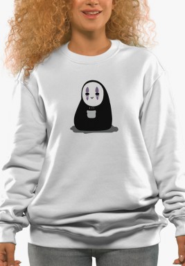 NoFace having coffee Sweatshirt 