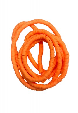 Neon Orange Phone Strap