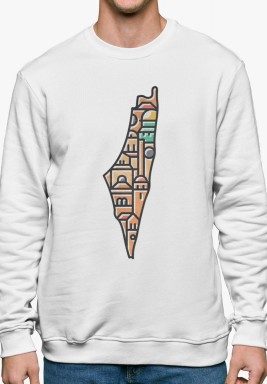 The True Map of Palestine Sweatshirt