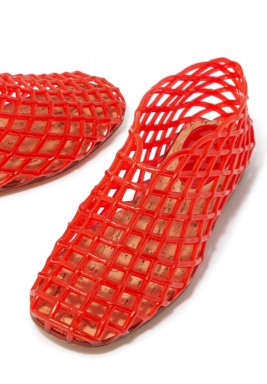 Red Jelly Shoes