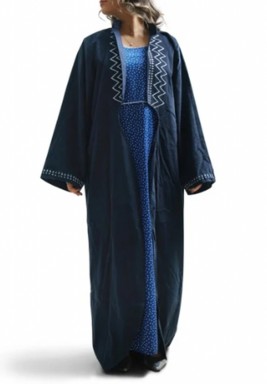 Navy Adult 2 Way Bisht 