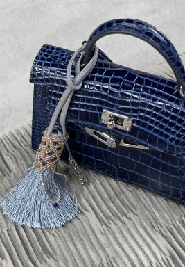 3 Tassel (Blue/Grey)