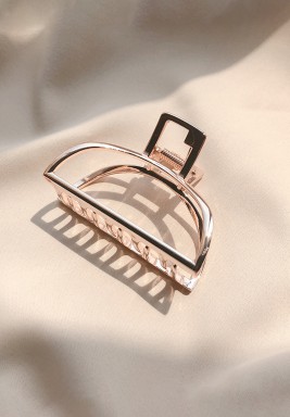 Klaws - Copper Open Claw Metallic Clip - Rose Gold