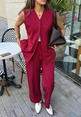 Cherry Red Pants