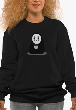 NoFace having coffee Sweatshirt