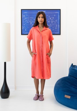 Sunset Orange Dress