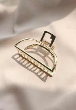 Klaws - Gold Open Claw Metallic Clip - Gold