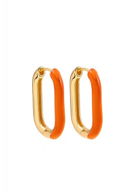 Orange Earrings