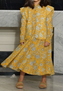 Yellow Kids Dress
