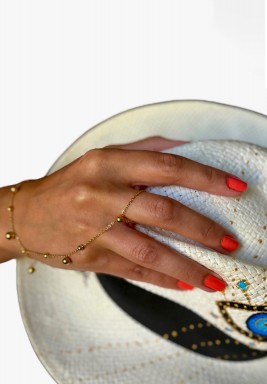 Gold Hand Chain