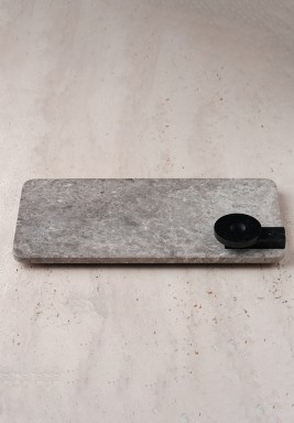 Long Marmo Platter (Grey - L) 