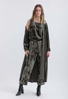 3 Piece Casual Set Light Green