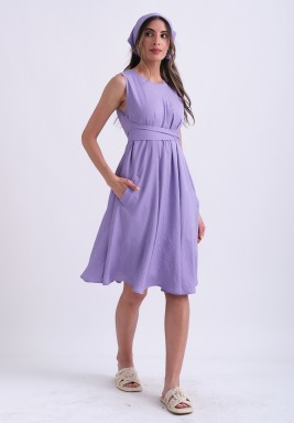 Lavender Short Dress