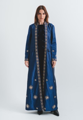 Blue Snow Fall Trench 