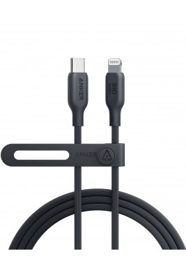 Anker 541 1.8m USB-C to Lightning Cable (Bio-Based) - Black