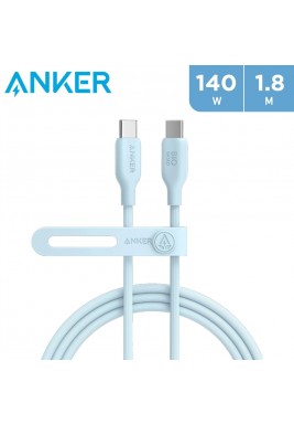 Anker USB-C to USB-C Cable 140W Bio-Based 1.8m - Blue