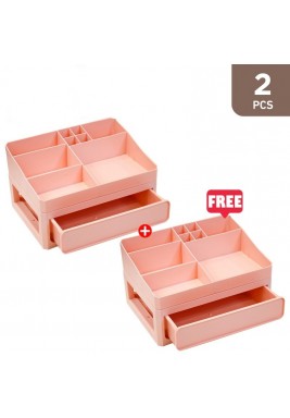 Cosmetics Storage Cabinet & Organizer Essentials By Taw9eel - 1 + 1 Free
