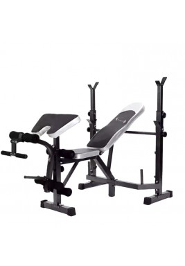 Hima Adjustable Bench with Barbell Stand