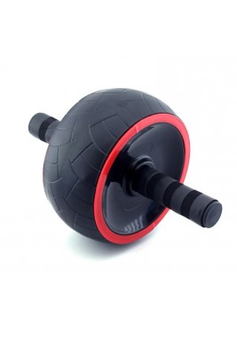 Hima Multifunctional Abdominal Exercise Wheel - Black & Red