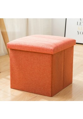 Medium Ottoman Storage Box by Taw9eel Essentials - Red