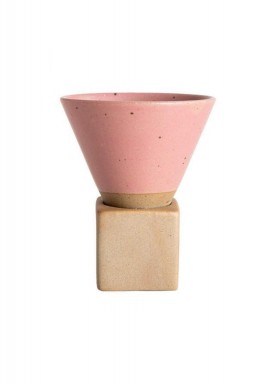 Pink Ceramic Espresso Cup