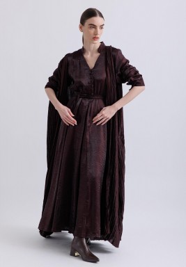 Burgundy Vest Shine Set