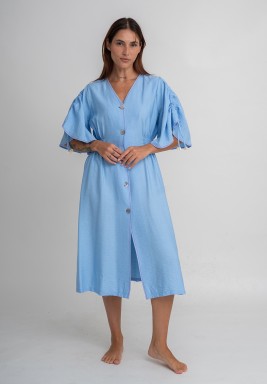 Light Blue Shells Dress