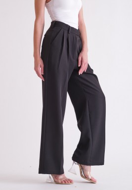 Black Classic Suit Pants
