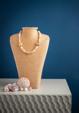 Mikimoto Kokichi Pearls - Golden Barouqe Pearls 
