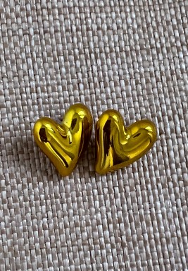 Gold Love Earrings