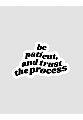 Trust the Process Stickers