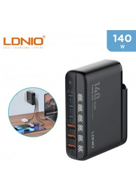 LDNIO 140W Super Fast Desktop Charger with 1.5 m Cord